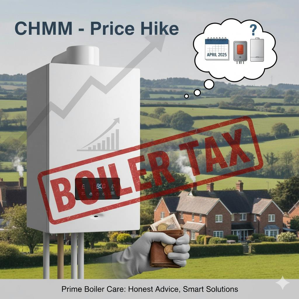 The "Boiler Tax" is Here: What the Price Hike Means for West Sussex Homeowners.