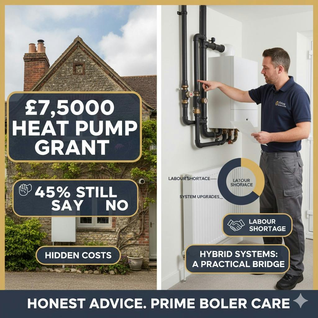 The £7,500 Heat Pump Grant: Why 45% of West Sussex Homeowners Still Say No.